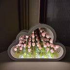 LAMPARA NUBE TULIPANES