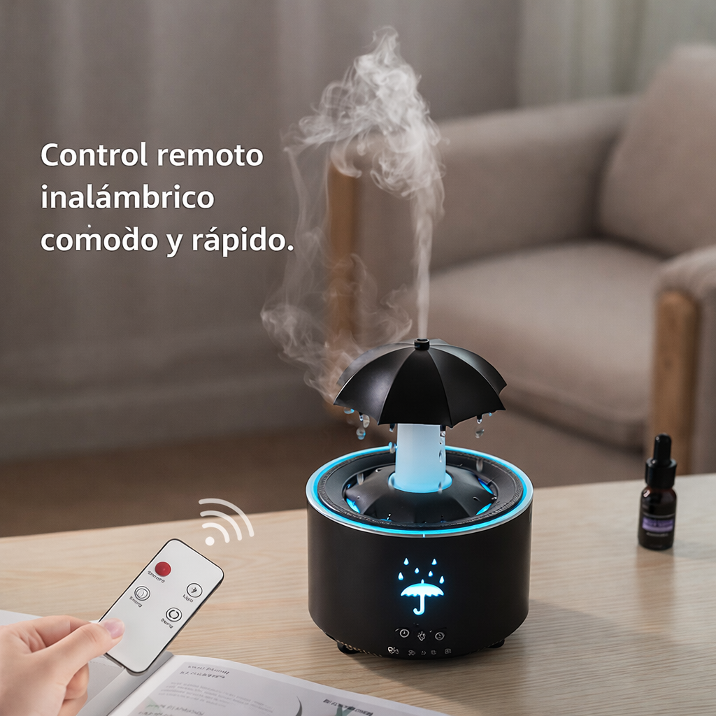 HUMIFICADOR CON FUENTE TIPO SOMBRILLA